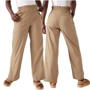 ATHLETA Trekkie parachute pant 8 TALL